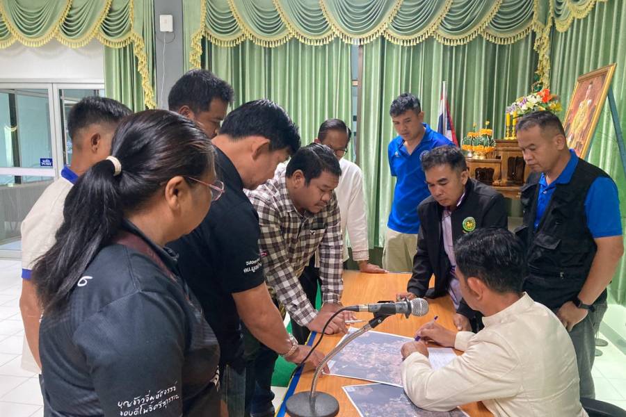 9 ก.ค.69 ร่วมประชุมปรึกษาหารือ เพื่อเตรียมความพร้อมแนวทางการดำเนินการ สถานีสูบน้ำหนองบัว บ้านน้อยดงเมือง หมู่ที่ 9