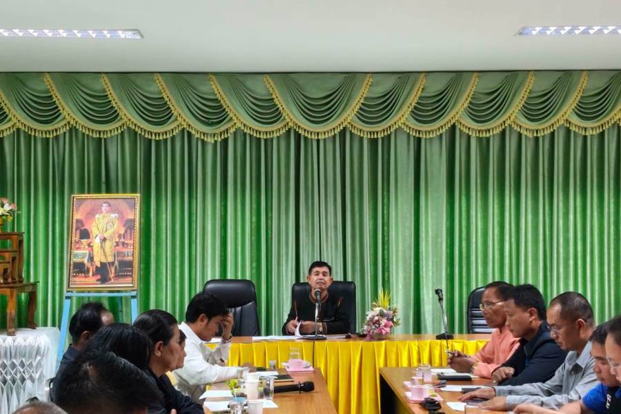 23 ก.ค.69 ประชุม เพื่อเตรียมความพร้อมการดำเนินโครงการสืบสานประเพณีวันเข้าพรรษา ร่วมกับผู้นำชุมชนในตำบลอีเซ