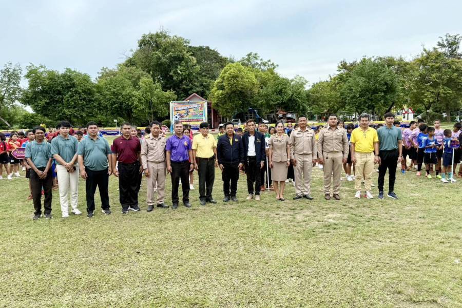 25 ส.ค.68 ร่วมในพิธีเปิดการแข่งขันกีฬาโพธิ์ศรีสุวรรณคัพ ครั้งที่ 2