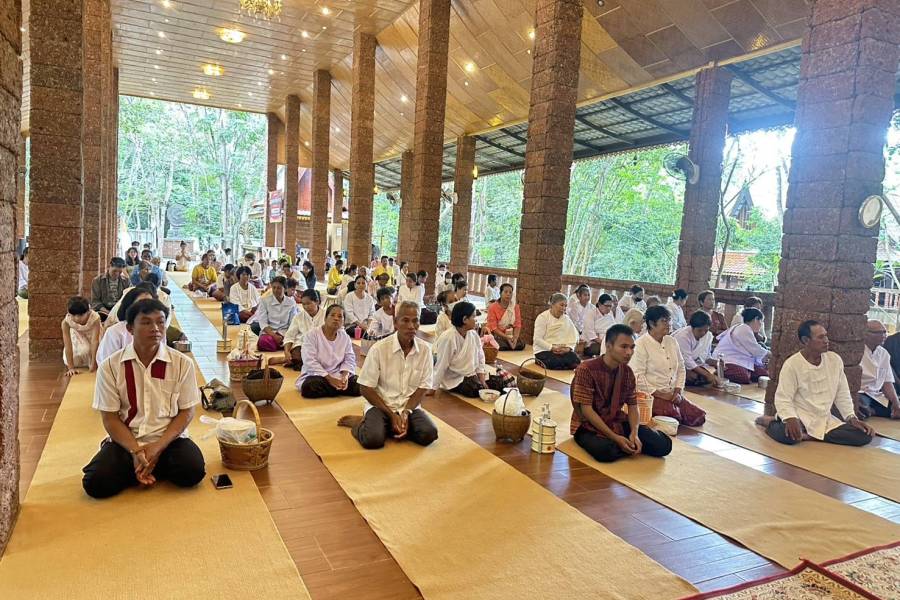 20 ก.ย.68 ร่วมทำบุญมหาสังฆทาน ณ วัดป่าน้อยดงเมือง หมู่ 9