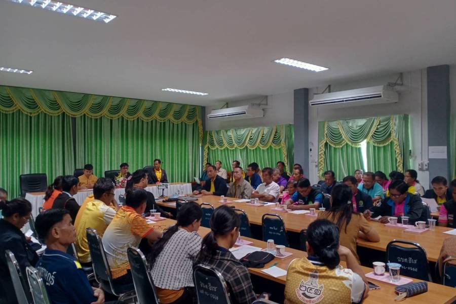 14 ต.ค.68 จัดประชุมหารือแนวทางการป้องกันการทิ้งขยะในพื้นที่ป่าชุมชนโนนใหญ่และพื้นที่ป่าสาธารณะประโยชน์