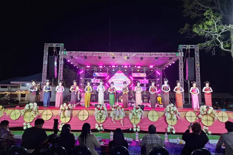 11ก.พ.69 ร่วมกิจกรรมการประกวดธิดาข้าวจี่ “ งานประเพณีบุญข้าวจี่มหัศจรรย์ของดีโพธิ์ศรีสุวรรณ ประจำปี 2569