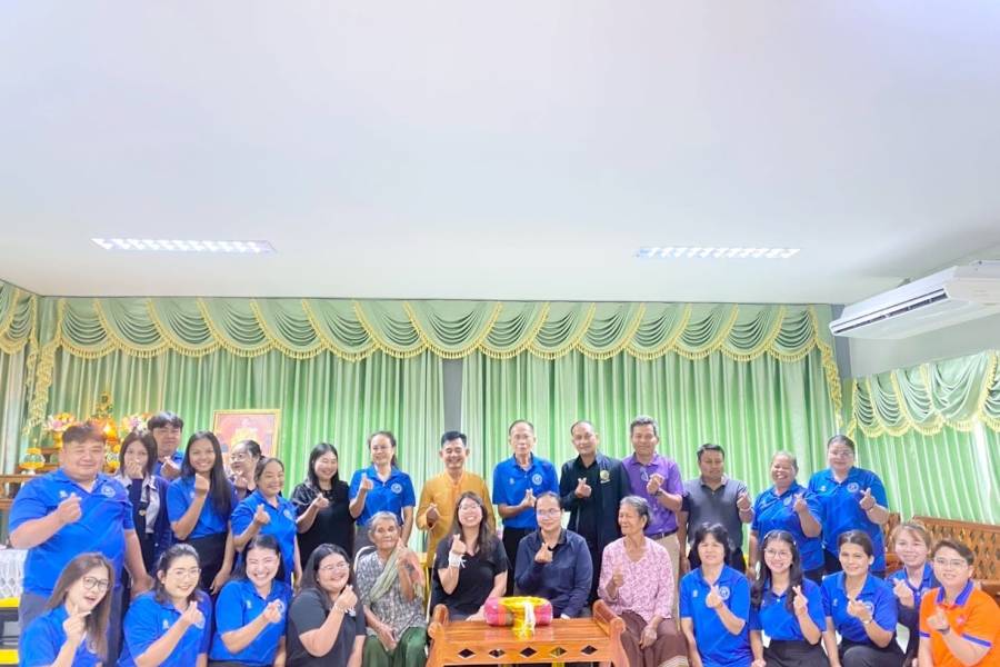 11 มิ.ย.69  ร่วมจัดกิจกรรม”ฝ้ายผูกแขนแทนใจ สานต่อสายใยแห่งความหวังดี” ให้กับ Miss Claire Henry (คุณแคร์)